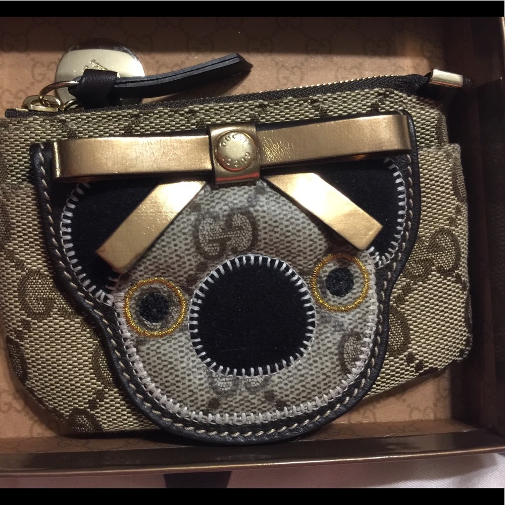 Gucci coin & card purse